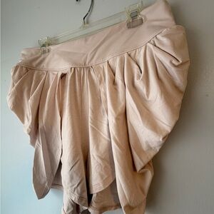 FP Movement Draped Split-Leg Harem Shorts | High-Cut Yoga Dance XL Free People